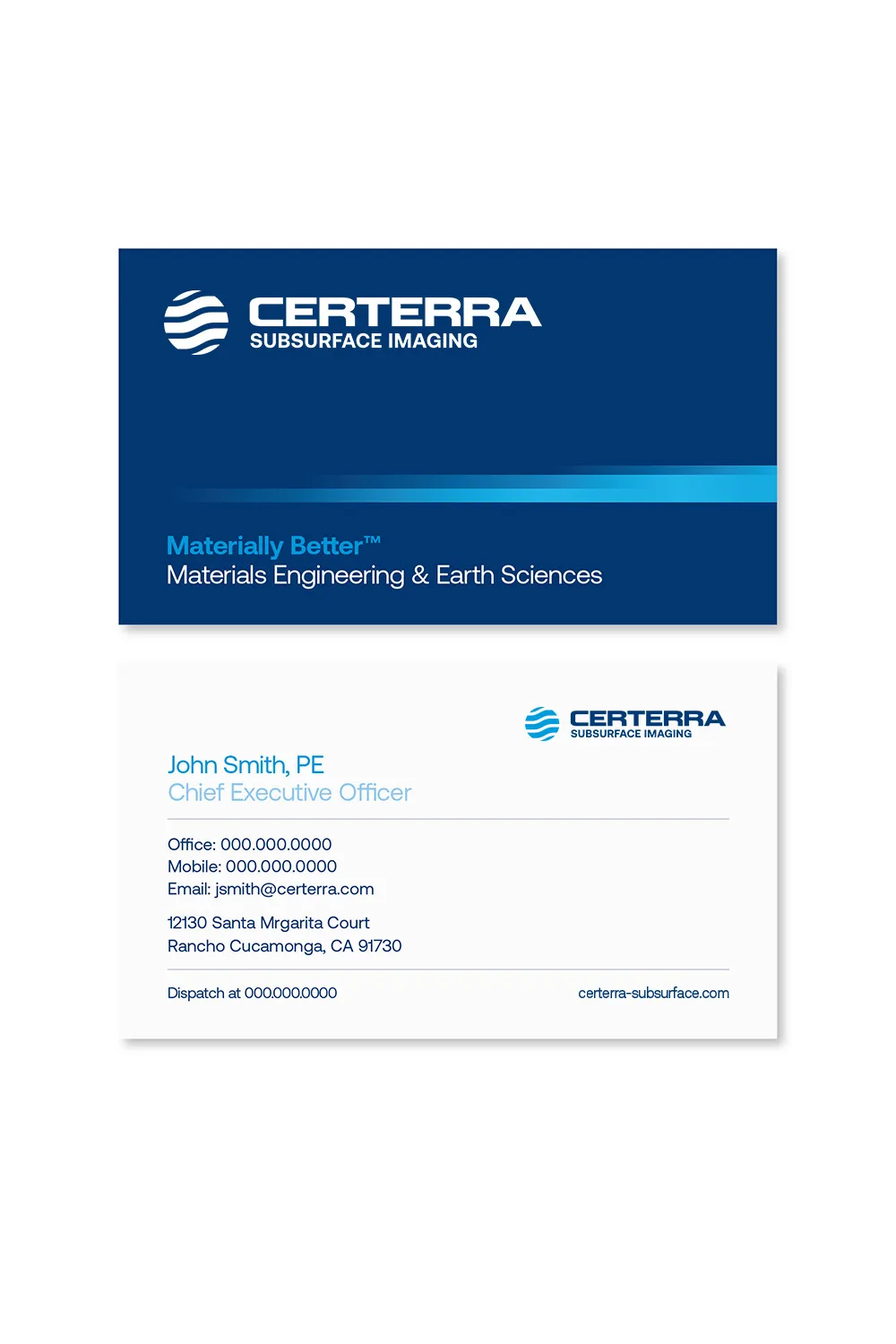 Business Cards with Address