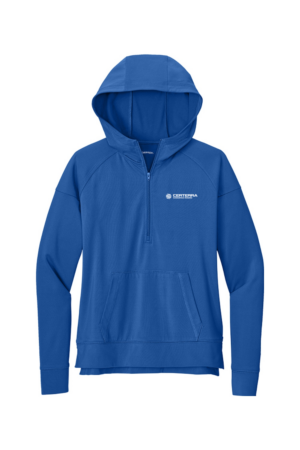 Women's Stretch 1/2-Zip Hoodie - Image 3