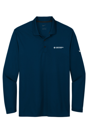 Men's Nike Long Sleeve Polo - Image 2