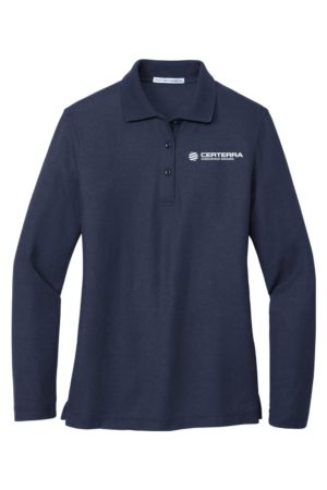 Women's Silk Touch Long Sleeve Polo